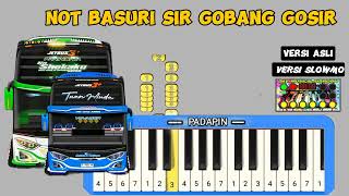 Not basuri SIR GOBANG GOSIR  Dav musical airhorn [upl. by Nalyak]