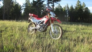 Yet Another Honda CRF250L Stage One Review [upl. by Anirdnajela614]