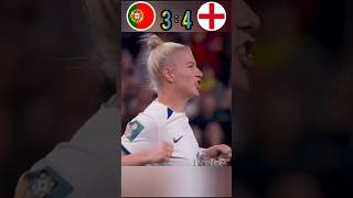 Portugal vs England womens ❤️‍🔥🤩✅ shorts [upl. by Swetlana]