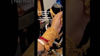 ৫ গ্রামের নীচে nail ring  bracelet poa sankha  gold gold goldjewellerycollectionwithweight [upl. by Rehpinnej]