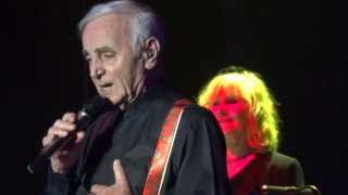 Charles Aznavour  She  Yad Eliyahu Arena  Tel Aviv  15314 [upl. by Haleak]