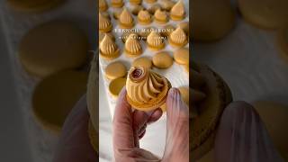 Double Caramel Macarons ✨🥨 [upl. by Carilla]