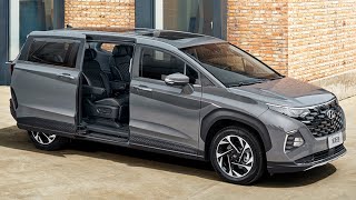 The 2022 Hyundai Custo Gorgeous Minivan  7seater MPV may be launched in India [upl. by Hairaza168]