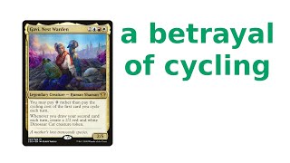 How WotC Made Cycling Bland in EDH [upl. by Rosy578]