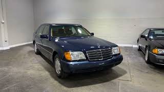 1992 MercedesBenz 600 SEL  Virtual walkaround by VIP Auto Inc [upl. by Leandra]