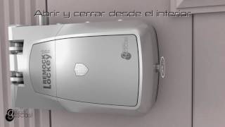 Cerradura de Seguridad Invisible Remock Lockey Pro [upl. by Seigler]