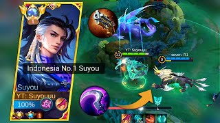 SUYOU  NEW HERO LUKAS  AUTO WIN  TOP 1 GLOBAL SUYOU BUILD amp EMBLEM 2024  MOBILE LEGENDS [upl. by Ailenroc]