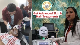 Get Advanced Skin amp Hair Treatments in Gulbarga at Dermashine Clinic Opp Big Bazaar 7517575094 [upl. by Hajin142]