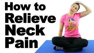 Neck Pain Relief Stretches amp Exercises  Ask Doctor Jo [upl. by Ratna]