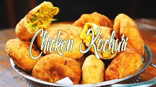 Chicken Kochuri Recipe  Best Homemade Chicken Kochuri  Quick amp Easy Recipe [upl. by Nodal]