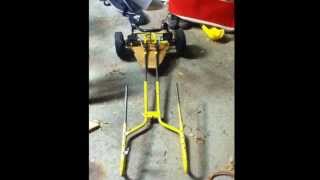 49cc kettler car go kart no welding [upl. by Edurtreg]