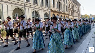 Oktoberfest 2024  Trachten und Schützenzug [upl. by Weisbart427]