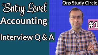 Entry Level Accounting Interview Questions And Answers  Part 1 [upl. by Jillie]