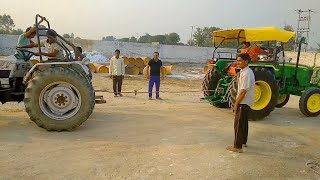 Johndeere 5310 new vs Eicher 485 tractor tochan in haryanaPanipat [upl. by Olia]