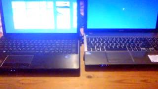 Core I5 3210M vs Intel B980 24 Windows 8 starting [upl. by Asilrahc]