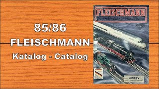 FLEISCHMANN KATALOG 8586 CATALOG HD [upl. by Terry]