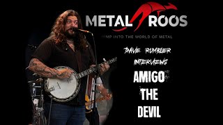 INTERVIEW Amigo the Devil talks Australian tour and more [upl. by Kazmirci986]