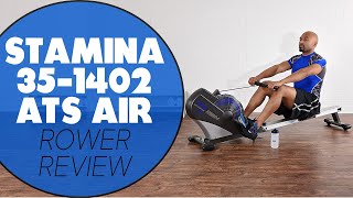 Stamina 351402 ATS Air Rower Review What You Need to Know Insider Insights [upl. by Erdnaxela]