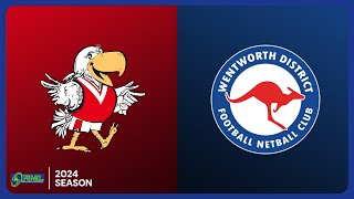 Robinvale Euston v Wentworth Round 9 Season 2024  Sunraysia Football Netball League [upl. by Flemings480]