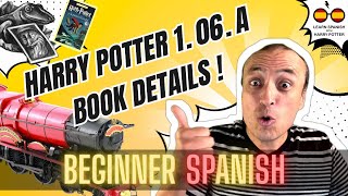 Harry Potter and the Sorcerer’s Stone  Ch 6A  BOOK DETAILS  BEGINNER Spanish Comprehensible Input [upl. by Rance]