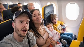 VIAGEM DE AVIÃO EM FAMILIA PARA BARCELONA Daily Vlog Brancoala [upl. by Atila]