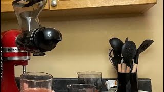 Masticating Juicer Attachment for KitchenAid Stand Mixer Review [upl. by Nilerual]