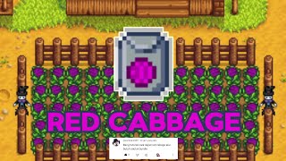 Cara mendapatkan seed Red Cabbage  Stardew Valley Indonesia [upl. by Wettam]