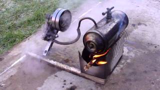 Silnik Parowy Domowej Roboty homemade steam engine [upl. by Ithaman]