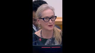 Meryl Streep tells UN women have less freedom than cats [upl. by Ryun]