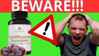 Joint Restore Gummies Review Joint Restore Knee Candy  Prosper Wellness Gummies [upl. by Jaban]