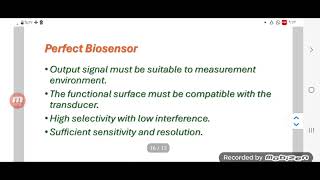 Biosensors revision [upl. by Adyeren]