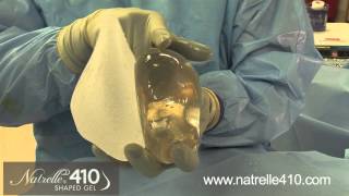 Dr Allen Gabriel demonstrates benefits of new Natrelle 410 breast implants [upl. by Assilav855]