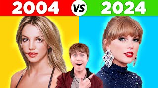 Popular Songs in 2004 vs 2024  Which Year Wins [upl. by Wendel680]