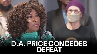 Pamela Price concedes after 63 of voters support recall  KTVU [upl. by Losyram917]