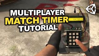 HOW TO SETUP A MULTIPLAYER MATCH TIMER  UNITY PUN [upl. by Idnyl]