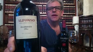 A sampling of Oloroso sherry wines [upl. by Einahpats]