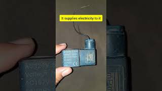 What is a Solenoid Valve shorts youtubeshorts electrical [upl. by Elia]