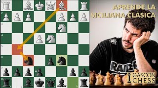 APRENDE La MEJOR SICILIANA con el GM GASCÓN♟️ Aperturas en 20 minutos [upl. by Lenahtan227]