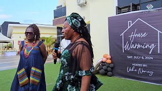 PART 2  WATCH FULL VIDEO OF UCHE NANCYS HOUSEWARMING [upl. by Ikcim9]