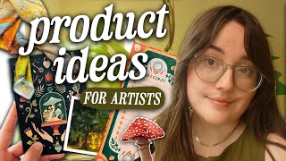 40 product ideas for YOUR art business that MAKE MONEY [upl. by Hahn]