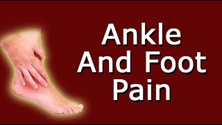 What Causes Ankle And Foot Pain [upl. by Peder]