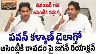 నవంబర్ 11న వస్తున్న అసెంబ్లీ కి వస్తున్న  YS Jagan  AP Assembly  PrajaChaithanyamPolitical [upl. by Luigi]