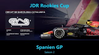 JDR Rookies Cup  Saison 2 Rennen 2 Spanien GP live🔴 [upl. by Ecyned]