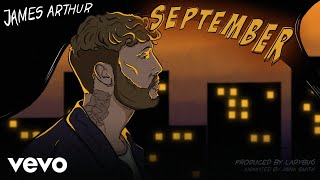 James Arthur  September Lyric Video [upl. by Nirmak]