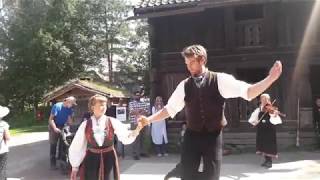 Norwegian Folk Dance Hallingdans [upl. by Bronk121]