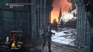 Dark Souls 3  Lothric Castle Wyverns Dragons [upl. by Audris]