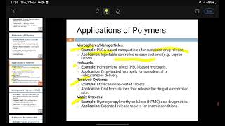 PolymersUNIT 1stPART 2ndNDDSPHARMACYSOL2495 [upl. by Siravart617]