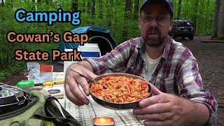 Camping at Cowans Gap State Park PA [upl. by Gorges129]