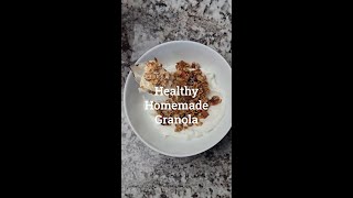 Healthy Homemade Granola [upl. by Cinom693]