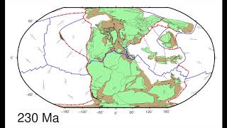 Global kinematics of tectonic plates and subduction zones since the late Paleozoic Period [upl. by Pavia]